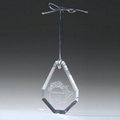 Teardrop Shaped Crystal Ornament